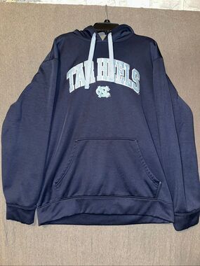 North Carolina Tar Heels Hoodie Adult medium Blue NCAA Long Sleeves Activewear s